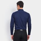 Men's Cotton Formal Shirt, Navy Blue, small image number null