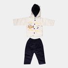 Infant Boy's Cotton Baba Suit, Navy Blue, small image number null