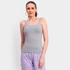 Ladies' Slips, Melange Light Grey, small image number null