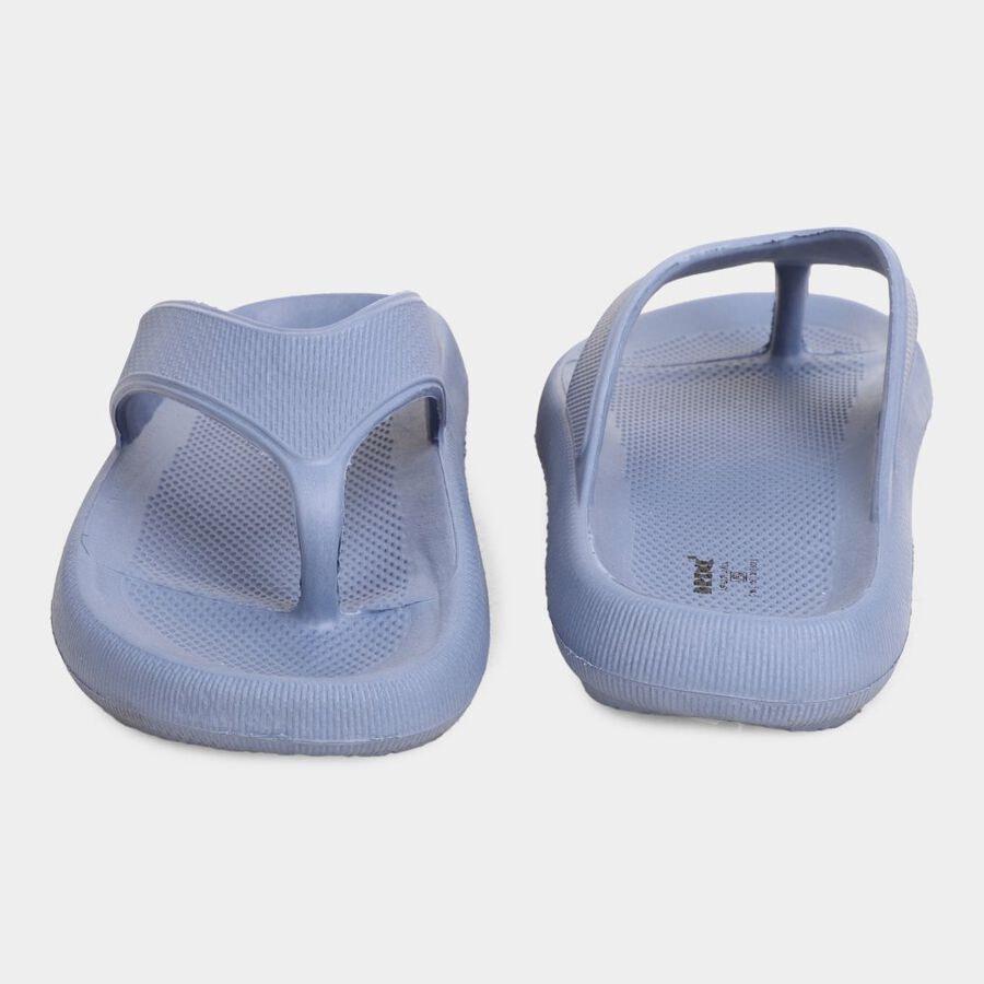 Womens Moulded Sliders, नीला, large image number null