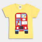 Infants' Cotton T-Shirt, Yellow, small image number null