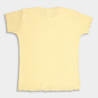 Girls' T-Shirt, पीला, small image number null