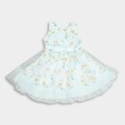 Girl's Frock, Light Green, small image number null