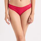 Ladies' Cotton Panty, Red, small image number null