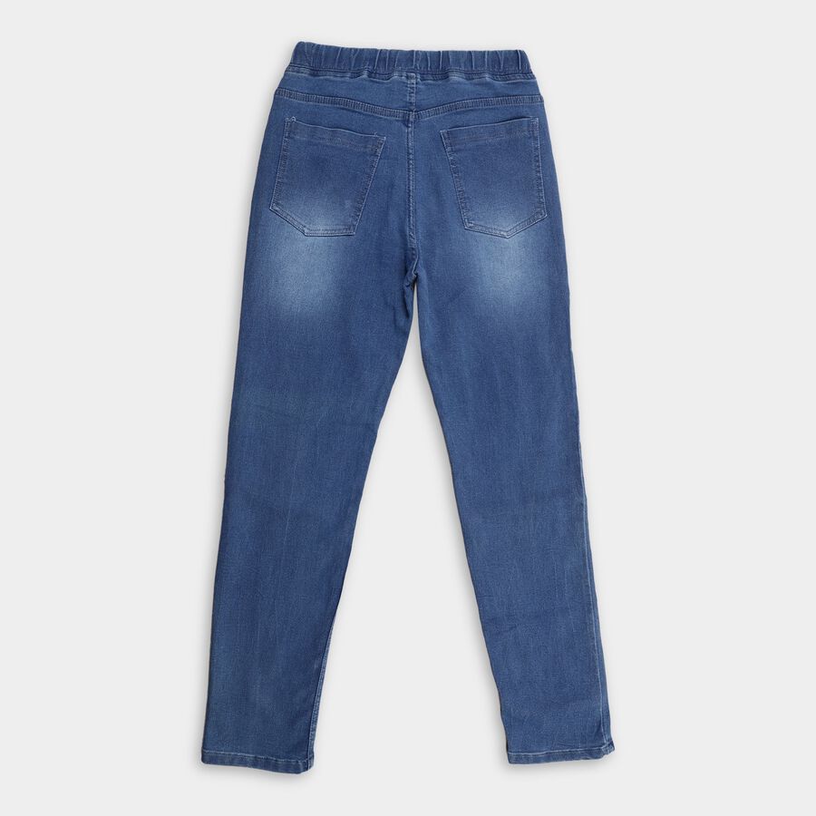 Boy's Jeans, मध्यम नीला, large image number null