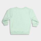 Infant's Sweatshirt, Light Green, small image number null