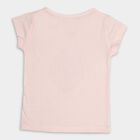 Girls' T-Shirt, हल्का गुलाबी, small image number null