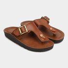 Mens Floater Sandals, टैन, small image number null