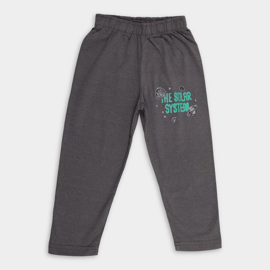 Boys' Pyjamas, Dark Grey, large image number null