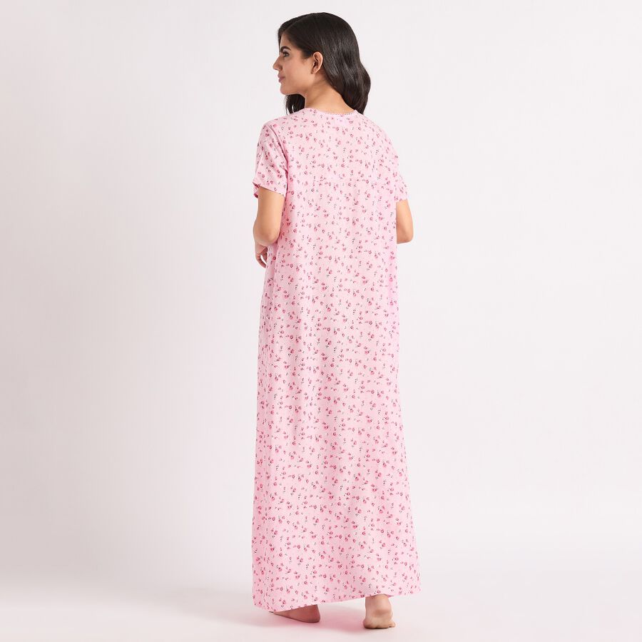 Ladies' Nighty, Light Pink, large image number null