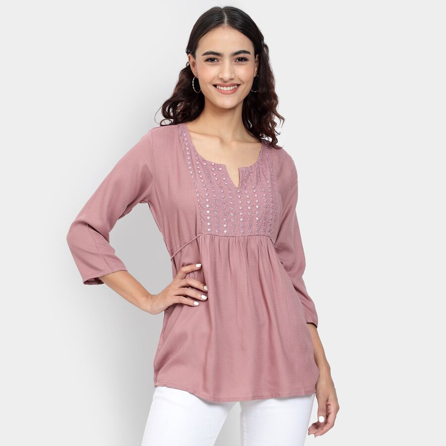 Ladies' Kurti, Lilac, large image number null