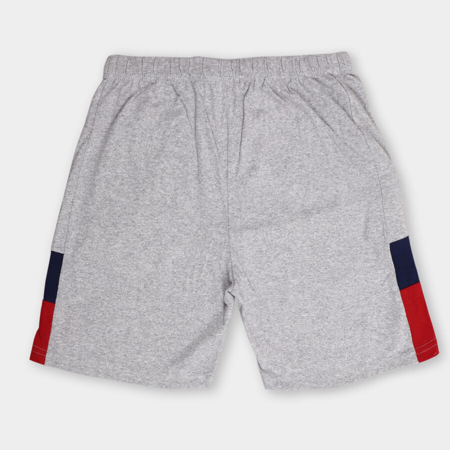 Boys' Bermudas, Melange Light Grey, large image number null