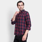 Men's 100% Cotton Casual Shirt, Red, small image number null