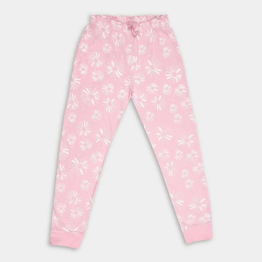 Girls' Pyjamas, Light Pink, large image number null