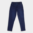 Girls' Jeans, मध्यम नीला, small image number null