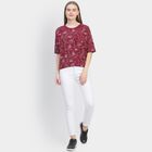 Ladies' Cotton Top, Wine, small image number null