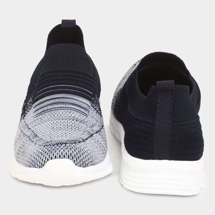 Kids Athleisure Sports Shoes, Navy Blue, large image number null