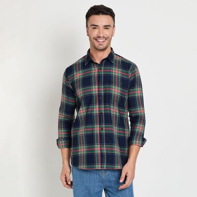 Men's 100% Cotton Casual Shirt