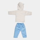 Infant Boy's Cotton Baba Suit, Mid Blue, small image number null