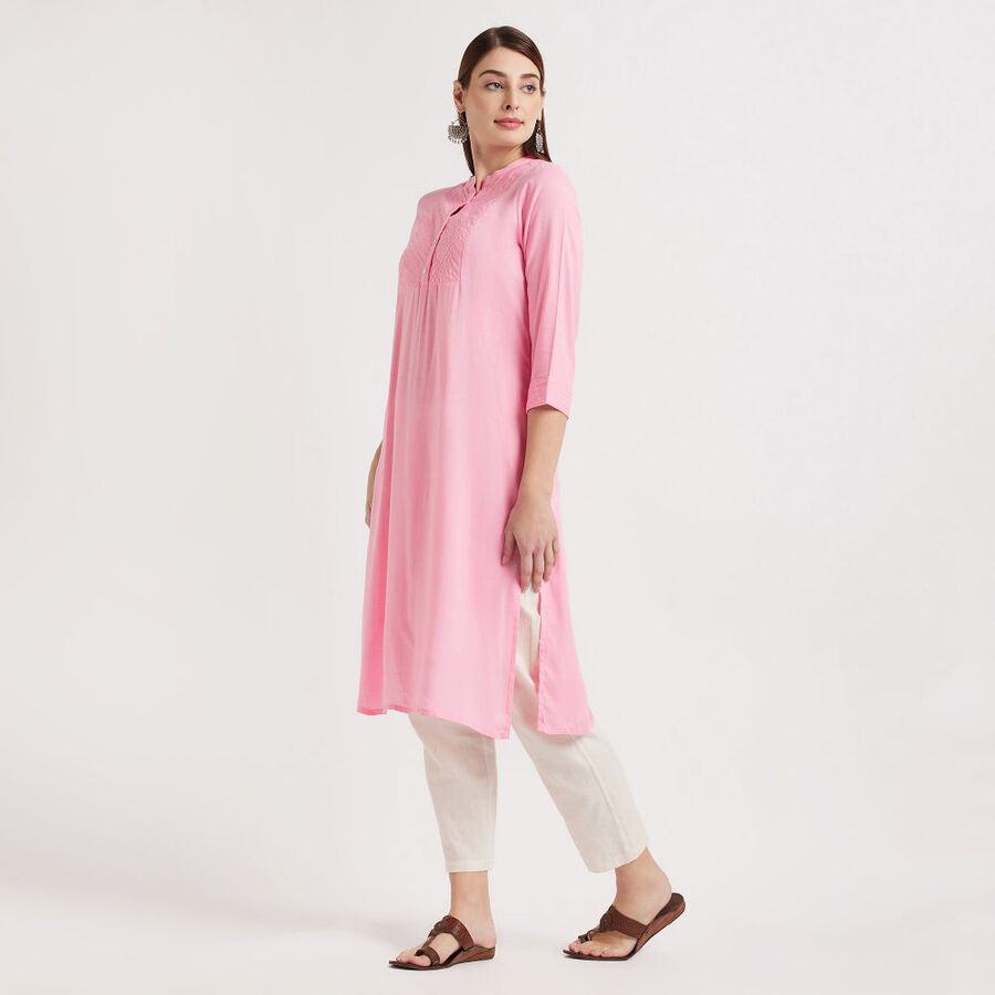 Ladies' Kurta, Pink, large image number null