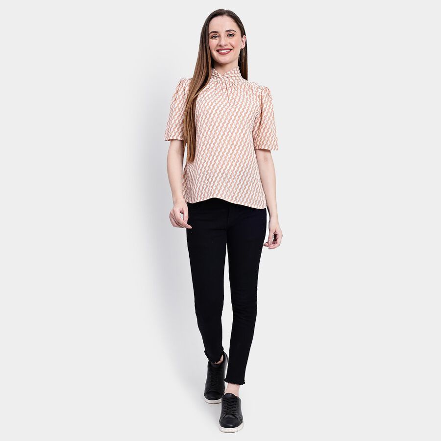 Ladies' Top, Beige, large image number null