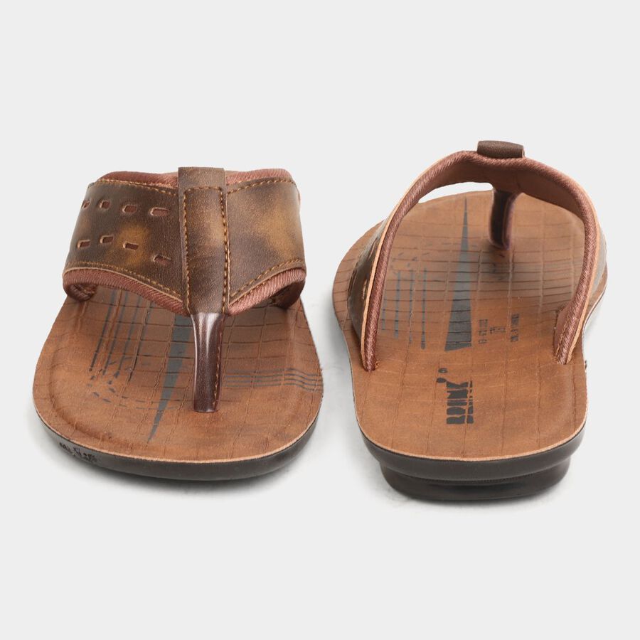 Mens Floater Sandals, टैन, large image number null