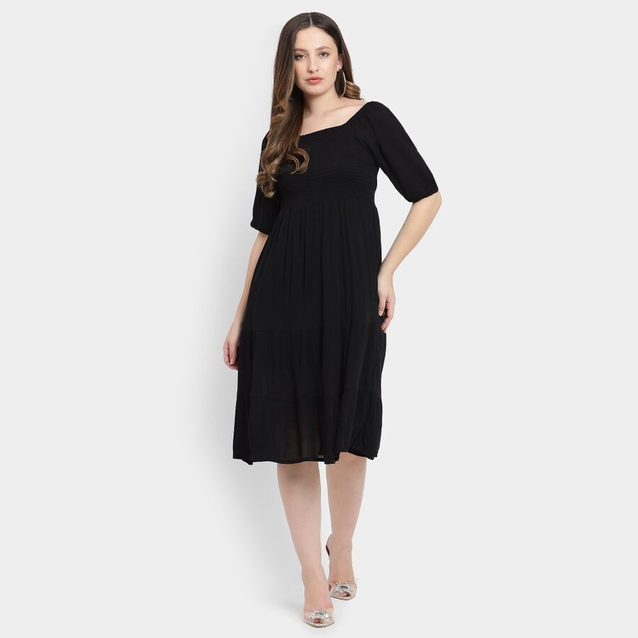 Ladies' Dress, Black, large image number null