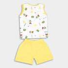 Infants' Cotton Baba Suit, Yellow, small image number null