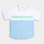 Boys' Cotton Shirt, Light Blue, small image number null