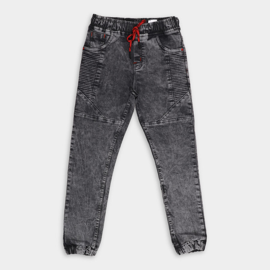 Boys' Jeans, हल्का ग्रे, large image number null