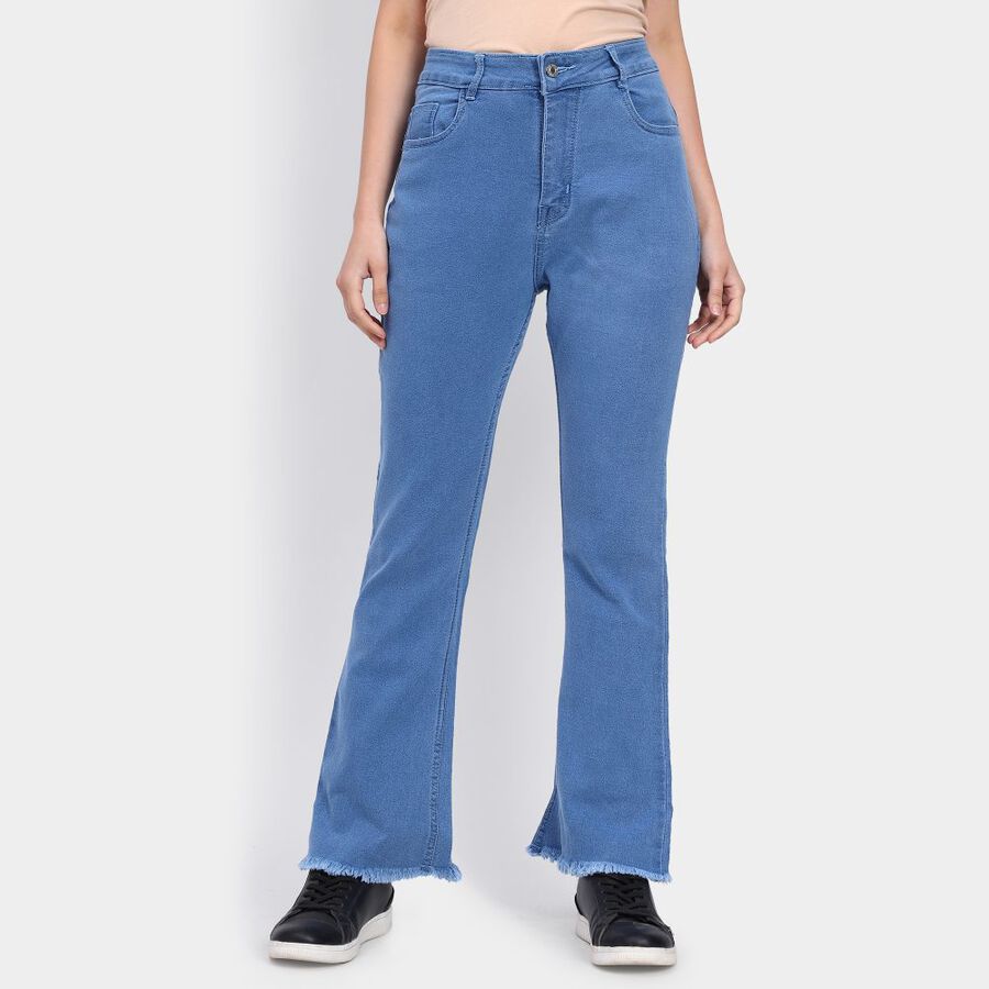 Ladies' Jeans, Mid Blue, large image number null