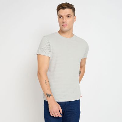 Men's Round Neck Half Sleeves T-Shirt