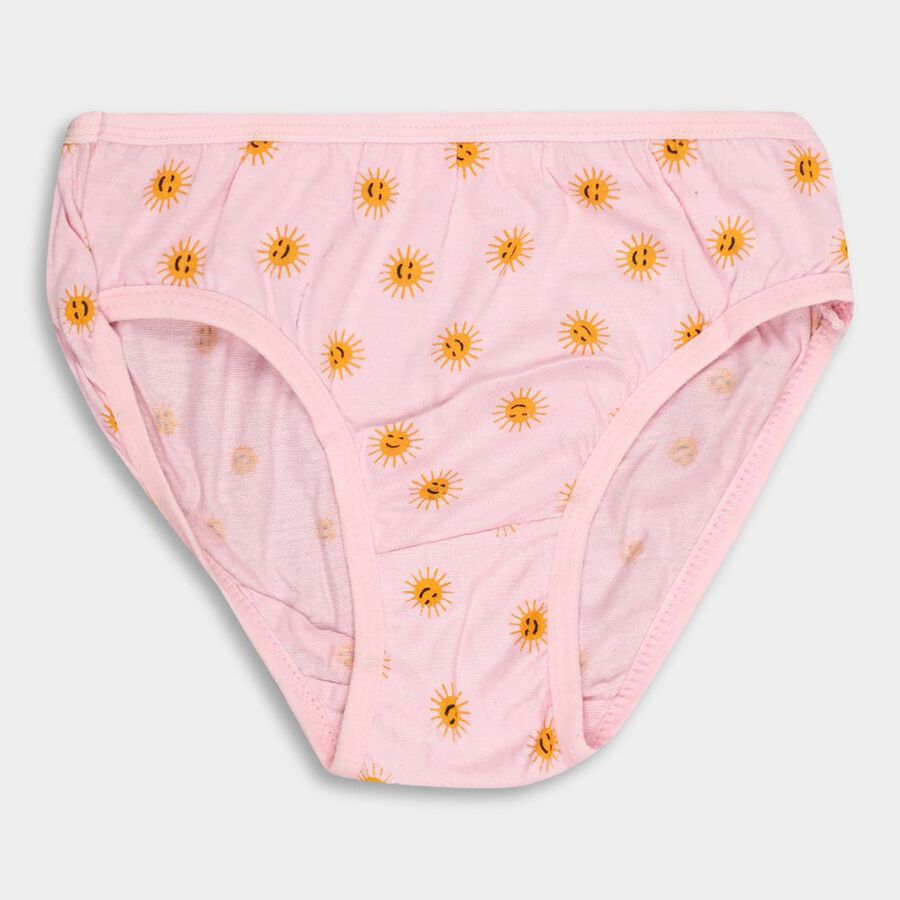 Girls' Cotton Panty, Pink, large image number null