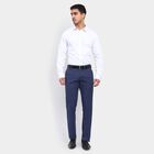 Men's Slim Fit Formal Trousers, नेवी ब्लू, small image number null