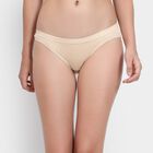 Ladies' 100% Cotton Panty, Beige, small image number null
