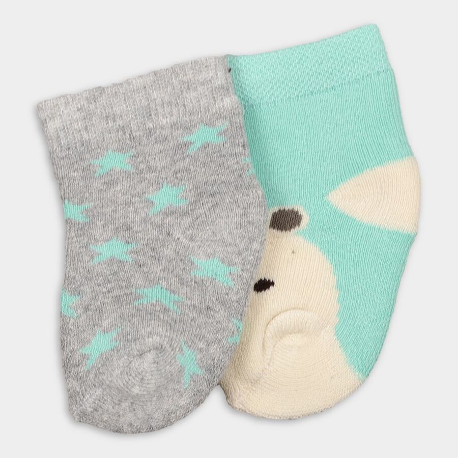 Infants' Socks, Light Green, large image number null