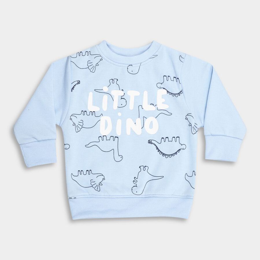 Infants' Sweatshirt, Light Blue, large image number null