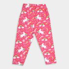 Girls' Legging, Pink, small image number null