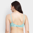 Ladies' 100% Cotton Bra, Light Green, small image number null