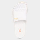 Mens Slider Flip Flops, सफ़ेद, small image number null