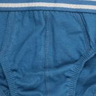 Boys' Cotton Briefs, Teal Blue, small image number null