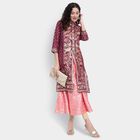 3/4th Sleeves Kurta, Pink, small image number null