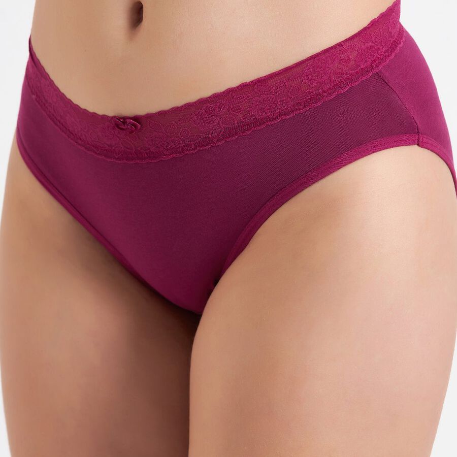 Ladies' Panty, Wine, large image number null