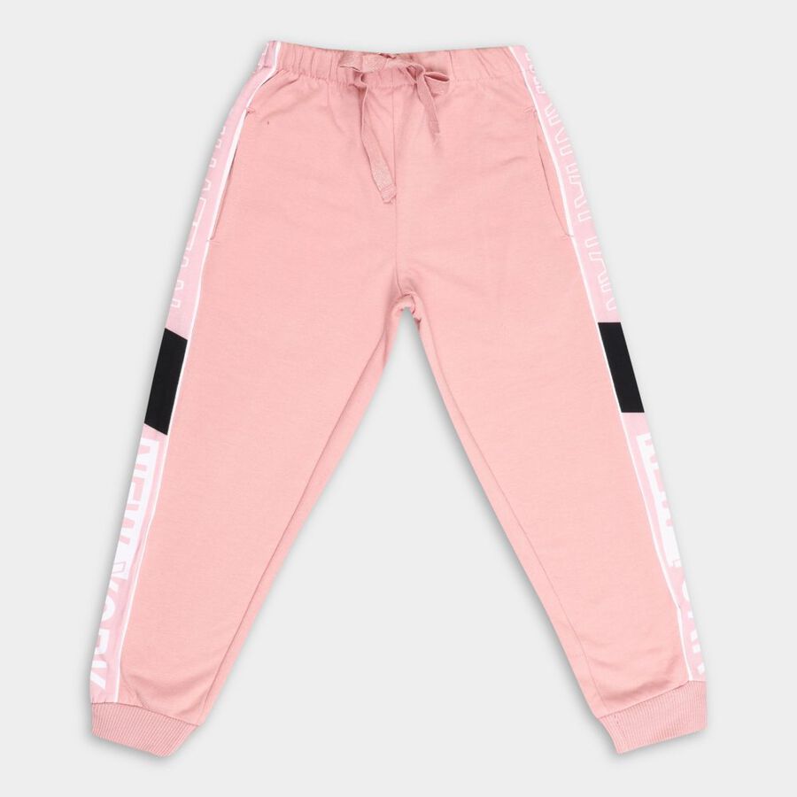 Girls' Pyjama, Light Pink, large image number null