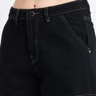 Ladies' Cotton Jeans, Black, small image number null