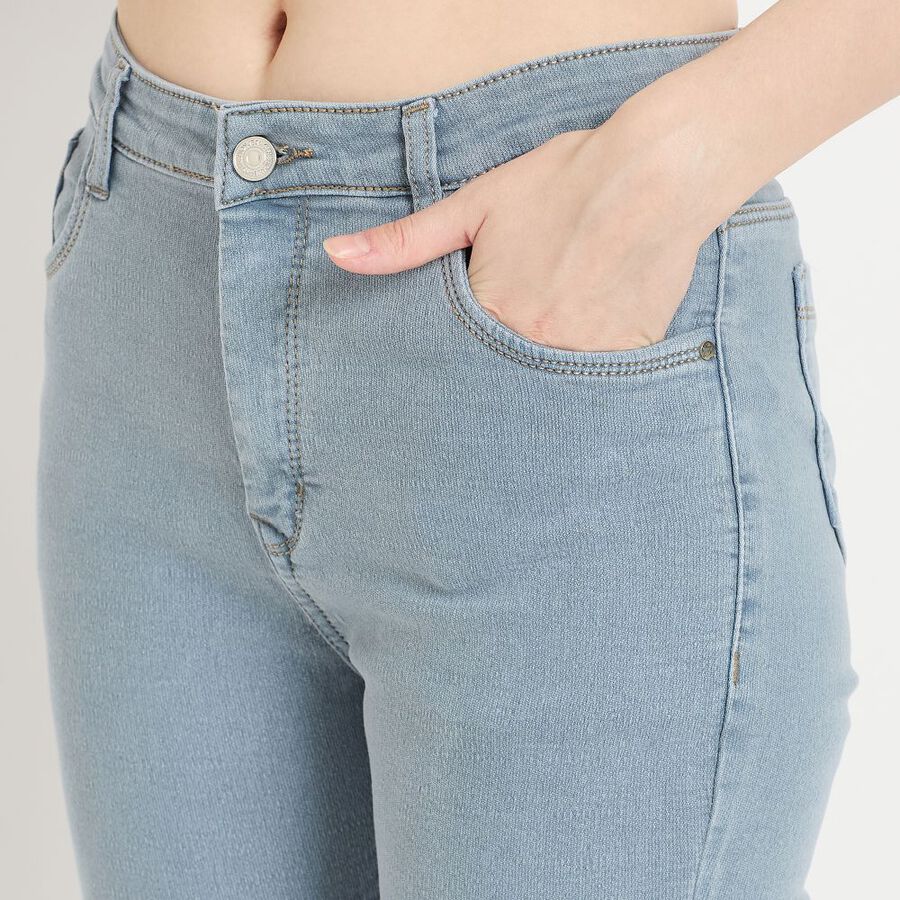 Ladies' Jeans, हल्का ग्रे, large image number null