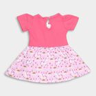 Infant Girl's 100% Cotton Frock, लाइलेक, small image number null