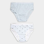 Girls' Cotton Panty, Light Blue, small image number null