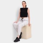 Ladies' Track Pants, Ecru Melange, small image number null