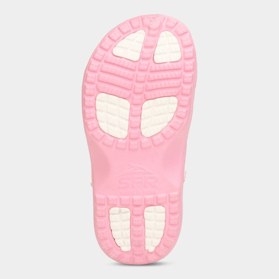 Boys Solid Clog, Pink, large image number null